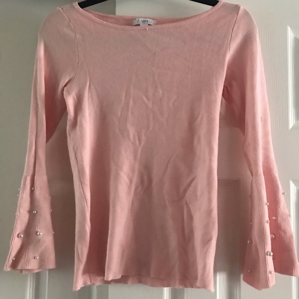 Roz & Ali xsmall beaded sweater